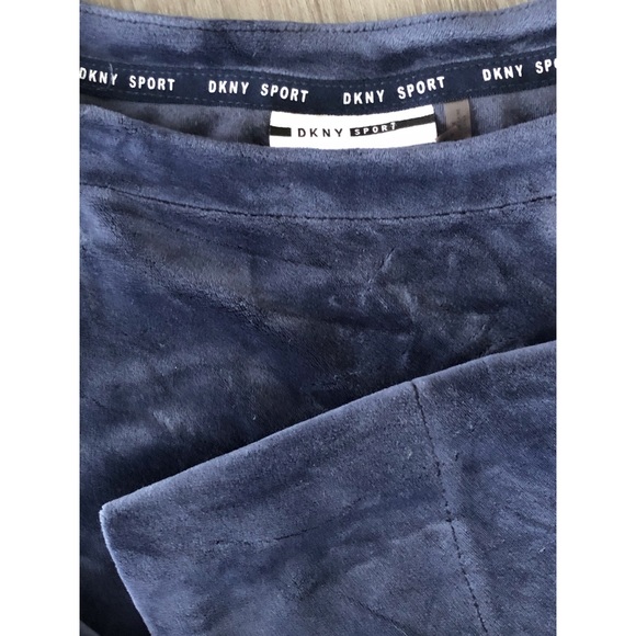 DKNY Sport Cozy Sweatshirt Blue - Picture 5 of 6